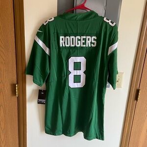 Brand new Aaron Rodgers Jersey New York Jets Adult Medium Stitched